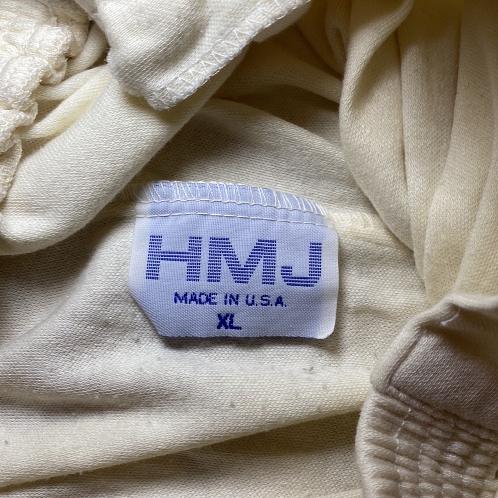 Vintage HMJ Cream Pleated Pants - sweatpants material - XL - Picture 2 of 4